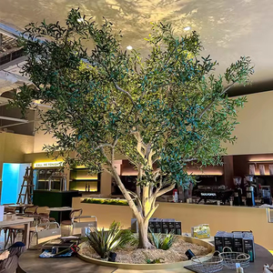 Grand <span class=keywords><strong>olivier</strong></span> artificiel sur mesure, simulation, décoration intérieure de restaurant, faux grand <span class=keywords><strong>olivier</strong></span> artificiel - Product Image 3