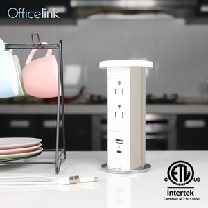 Pop up presa con prese di potere DEGLI STATI UNITI e caricatore USB - Product Image 2