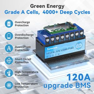 Übersee-Lagerbestand 12,8V 120Ah LiFePO4 Lithium-Batteriepacks mit Bluetooth Deep Cycle Solar für Elektrofahrzeuge Wohnmobile 12V 120Ah BT - Product Image 4