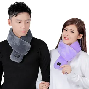 Wholesale USB Warm Portable Three Levels Temp Massage Rechargeable Neck Heating Scarf