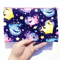 Buy Wholesale China Manufacturer Wholesale Blue Trendy Small Pencil Case  With Compartments For Kids Custom High Quality & Pencil Case at USD 1.56