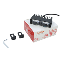 12V Ultra LED Bar 2 en 1 Phare antibrouillard pour camions tout-terrain Voitures SUV Motos Autobus Bateaux Phares antibrouillard Feux de conduite