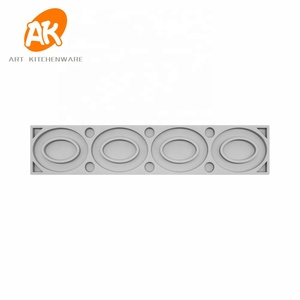 Moldes de Silicona para Chocolate <span class=keywords><strong>AK</strong></span>, Moldes para Decoración de Pasteles con Fondant, Herramientas para Repostería, Moldes de Silicona Ovalados para Cocina LFM-64 - Product Image 3