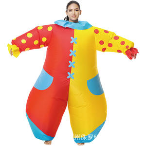 Venta caliente volar mono Suite ropa inflable mascota divertido payaso gordo disfraces Cosplay <span class=keywords><strong>disfraz</strong></span> inflable - Product Image 1