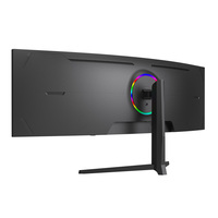 Moniteur de jeu incurvé LED de haute qualité 5120*1440 49 pouces 165Hz LCD pour ordinateurs de bureau