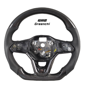 พวงมาลัย Alcantara และคาร์บอนไฟเบอร์ สำหรับรถยนต์ VW Golf 7 / 7.5 <span class=keywords><strong>GTI</strong></span> / R - Product Image 3