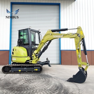 NIMBUS, Modelo Más Vendido en Europa y América, Mini Excavadora con Logotipo Personalizado, Certificación CE y EPA Aprobada - Product Image 1