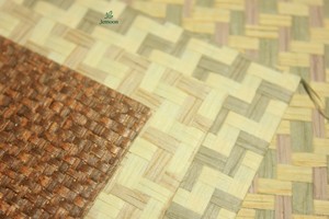 Rollos de Papel Tapiz de Mimbre de Hierba, Decoración de Pared de Ratán Tejido, Revestimiento de Pared Decorativo, Papel Tapiz de Lino Natural - Product Image 5