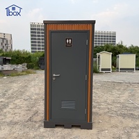 Cabine de toilettes mobiles extérieures de qualité supérieure avec WC mural pour la location