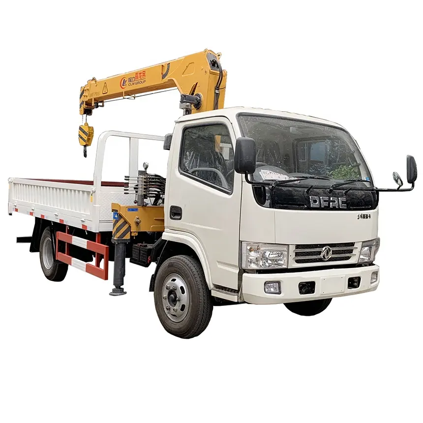 Haute qualité 4x2 drive DAFC 2 à 3.2 tonnes hydraulique camion mobile monté grue conduite à droite