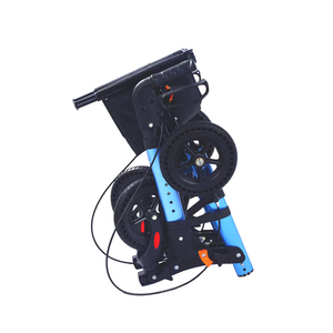 Andador de ayuda para caminar de rehabilitación de gran venta para personas adultas discapacitadas carrito de compras Andador de rodillos plegable <span class=keywords><strong>cercano</strong></span> con asiento - Product Image 3