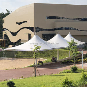 Kiến trúc thương mại hiện đại cấu trúc màng ngoài trời không thấm nước kéo vải đổ cho bãi đậu xe khách sạn phòng tập thể dục-pvdf/PTFE - Product Image 4