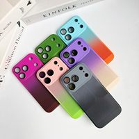 Coque de protection magnétique mate pour iPhone 17, étui arrière pour iPhone 17 Pro Max avec protection d'objectif en verre Air Glass