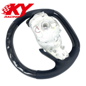 Volant de direction personnalisé de style sportif en fibre de carbone avec affichage LED du régime moteur et palettes de changement de vitesse pour Chevrolet Corvette C8 C6 C7 Z06 2020-2027 - Product Image 3