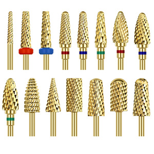 Embouts de ponceuse à ongles cylindriques pour machine de polissage, tête de ponçage pour élimination de gel UV, embout de ponceuse à ongles professionnel pour manucure, en vrac - Product Image 1