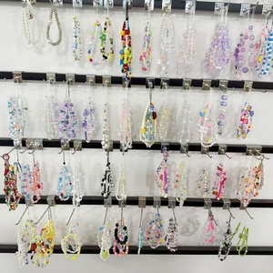 Catena per Telefono all'Ingrosso a Basso Prezzo, Cordino per Telefono in Plastica Acrilica con Perline, Simpatico Portachiavi Pendente, Ciondoli per Cellulare con Perline - Product Image 3