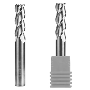 Fresa a Testa Piatta in Carburo di Tungsteno HRC55 a 2/3 Taglienti, Allungata e Temprata - Product Image 3