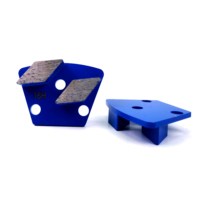 SUMO Disque de béton diamant trapézoïdal à double segment de requin à liaison métallique moyenne pour rectifieuse de béton ASL XINGYI