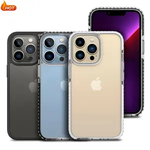 Fabrikant Tpu Tpe Crystal Clear Transparante Shockproof Slim Anti-Kras Telefoon Case Back Shell Voor Iphone 12 13 Pro max