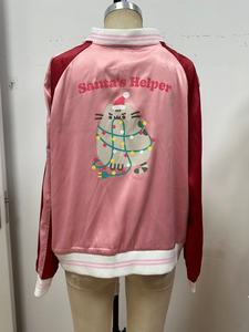 <span class=keywords><strong>Camicia</strong></span> <span class=keywords><strong>Giacca</strong></span> da <span class=keywords><strong>Donna</strong></span> Larga, Tinta Unita, Tessuta, Semplice, Leggera e Traspirante a Maniche Lunghe per Uso Esterno Primavera/Estate - Product Image 4