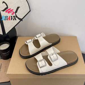 Nuevo Diseño Personalizado de Sandalias de Verano para Mujer con Punta Abierta, Parte Superior de PVC Transpirable y Ligera, Estilo Dulce y Fácil de Poner - Product Image 2