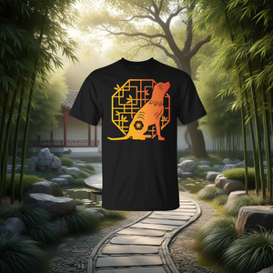 Camiseta con gráfico del perro del zodíaco chino, unisex para adultos, 100% algodón, cuello redondo, manga corta - Product Image 3