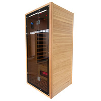 Panel Kontrol Sauna Kering Inframerah Modern untuk Satu Orang, Meredakan Nyeri