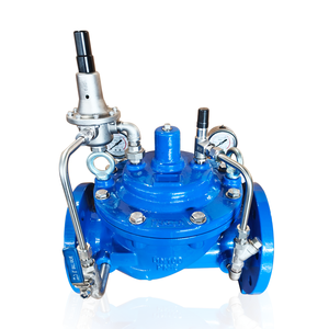 200X Régulateur de pression hydraulique à réglage manuel, raccord à bride, pour eau, PN10 PN16, en fonte ductile, 2 200X - Product Image 6