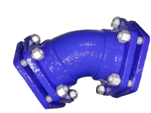 MJ Socket Fitting 45 Degree Bend for <b>PVC</b> Pipe - Product Image 3