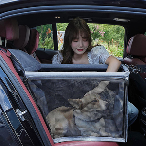 Collapsible Dog Travel Car Seat Pet Carrier Bag Car Booster with Safety Leash for Small Large Dogs Breathable Pet Carrier Bags - Product Image 5