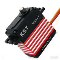 Moteur CC sans balais KST MS815, entièrement métallique, numérique, haute tension, couple élevé, 20 kg, haute vitesse, 0,07 seconde, servo pour hélicoptère RC