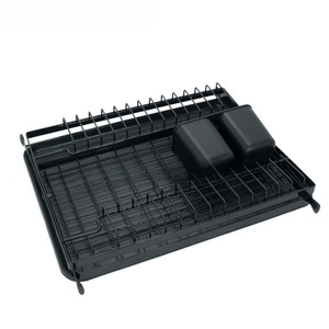 Escurridor de Platos Multifuncional <span class=keywords><strong>para</strong></span> Fregadero de Cocina, Escurridor de Vajilla de Doble Capa, Tipo de Ensamblaje, Unidad de Almacenamiento con Drenaje - Product Image 6