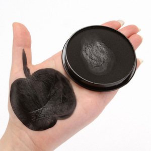 Peinture pour le visage et le corps à base d'eau noire et blanche 30G, gobelets de couleur pour maquillage de clown, scène, cinéma, cosplay, mime - Product Image 1