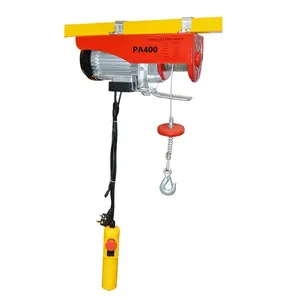 Material Lifting Pa 150kg/300kg Electric Hoist Mini Electric Wire Rope Hoist Pa 200 250 Kg 1 Ton