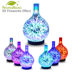 Máy Khuếch Tán Tinh Dầu Thơm Bằng Tinh Dầu Thủy Tinh <span class=keywords><strong>3D</strong></span> Chạy Điện 2020 - Product Image 5