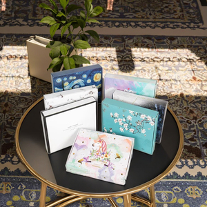 <span class=keywords><strong>2025</strong></span> Giáng Sinh Năm Mới Của Tái Chế Vật Liệu Giấy Quà Tặng Bưu Phẩm Hộp Miếng Bọt Biển Cán Bóng Sóng Hội Đồng Quản Trị Cho Cửa Hàng Bán Lẻ - Product Image 2