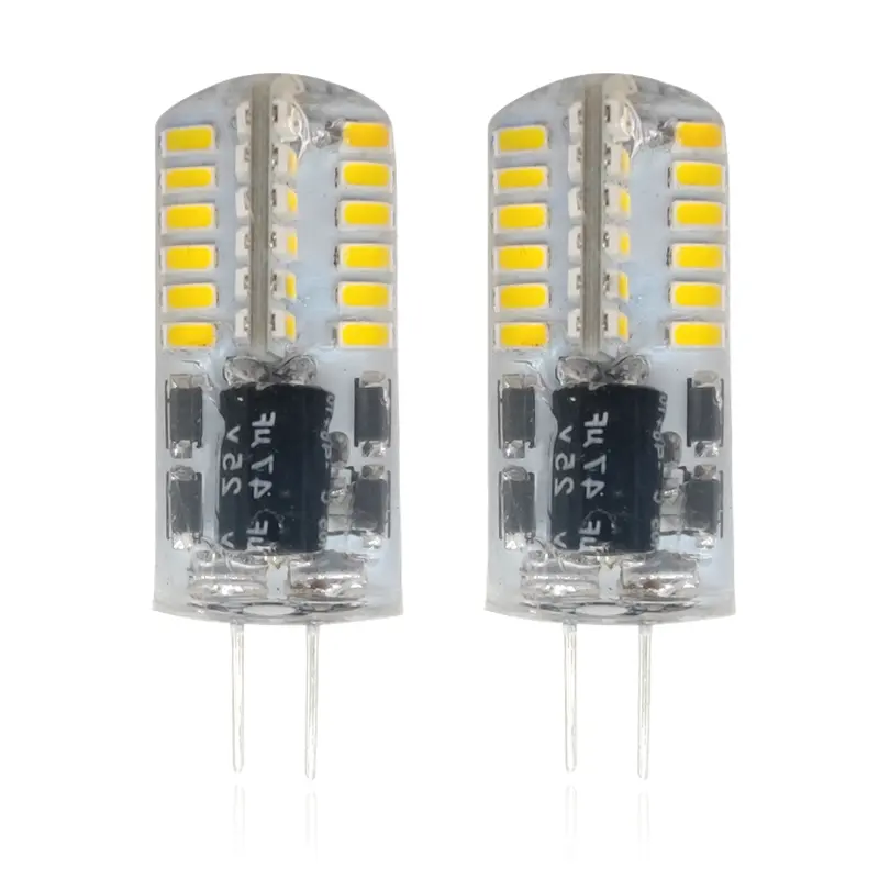 Giá rẻ giá điện áp thấp DC/ac12v 4 Wát halogen tương đương với đèn không nhấp nháy Bóng đèn G4 LED ánh sáng