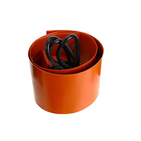 Chauffe-tambour en caoutchouc de silicone ZR 200L avec thermostat, chauffe-tambour en caoutchouc de silicone pour usage industriel