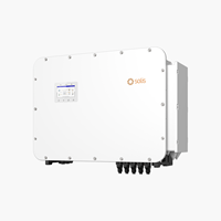 Système d'énergie solaire MPPT Solis, onduleur 80 kW, 100 kW, 125 kW, haute tension, stockage d'énergie domestique, onduleur solaire hybride triphasé