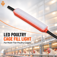 Fabricant d'éclairage LED pour volailles OEM ODM – Solution compacte de lampe de cage 1,8W pour fermes avicoles commerciales et projets personnalisés