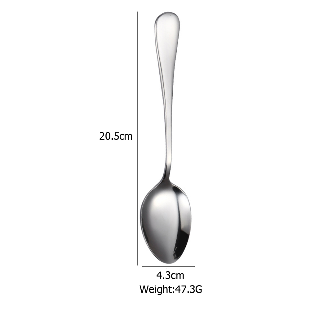 1# Pointed spoon