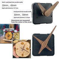 Mouvement d'Horloge Murale DIY à Quartz, Stock International, Mouvement de Pendule Silencieux pour Montre Faite Main, Diverses Spécifications, Silencieux