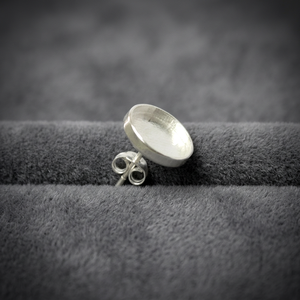 Perno de Plata de Ley Bañado en Oro de 8mm con Forma Cuadrada, Componentes de Joyería, Agujas, Bezel Metálico para Bricolaje, Tamaño 25mm - Product Image 2