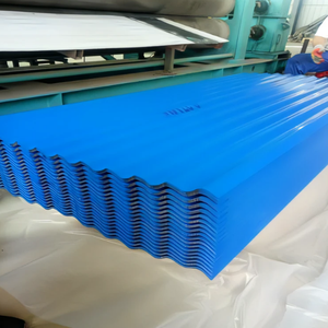 กระเบื้องเหล็กชุบสังกะสีแผ่นหลังคาลูกฟูกหนา0.5มม. จัดส่งเร็วสำหรับตัดก่อสร้างอาคารบิสทิส - Product Image 5