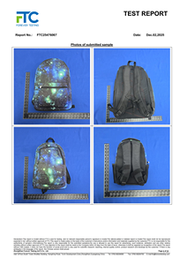 Mochila Escolar con Estampado de Jeans, Gran Capacidad, Impermeable, Ligera y Suave para Adolescentes - Product Image 3