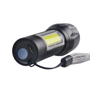 Tùy Chỉnh Camo Màu XPE COB LED 3W <span class=keywords><strong>180</strong></span> <span class=keywords><strong>Lumen</strong></span> Mini Linternas LED <span class=keywords><strong>Torch</strong></span> Với Side Ánh Sáng - Product Image 6