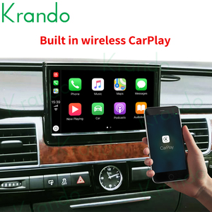 Lecteur DVD de voiture Krondo Auto View Share 8 pouces Lecteur multimédia Android pour voiture GPS Radio pour Audi A8 2012-2018 Navigation automobile IPS - Product Image 5