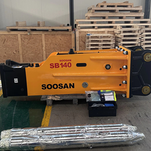 Miniexcavadoras Silenciosas Tipo Caja SOOSAN SB140, Accesorios, Repuestos Gratuitos, Facilitan la Construcción y Demolición - Product Image 1