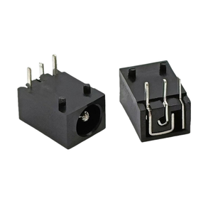 Prise d'alimentation CC femelle 3,5x1,0mm et 3,5x1,3mm, connecteur barillet, montage horizontal traversant, vente en gros (DC003) - Product Image 2
