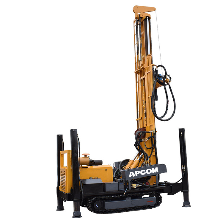 APCOM forets pour perceuse puits d'eau fy300 rockbuster r100 portatif hydraulique de forage de puits d'eau à vendre